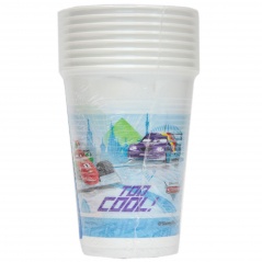 Kubeczki plastikowe - cars formuła 