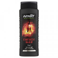 APART preBIOtic Żel pod prysznic 500ml  For Men Energy Man