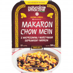 Danie  "Naturalnie Smaczne  makaron chow mein z wieprz.i warzyw 