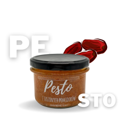 Pesto kluska z suszonych pomidorów 