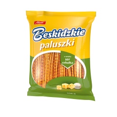 Beskidzkie Paluszki o smaku serowo-cebulowym 220g