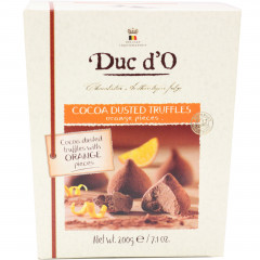 Bombonierka duc d'o trufle z pomarańczą 