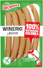 Kiełbaski drobimex winerki z kurcząt 230g 