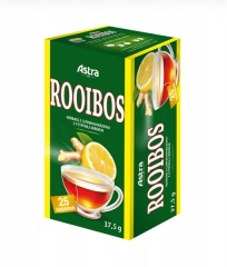 Astra ROOIBOS z cytryną i imbirem 25 tor. ex. 37,5 g