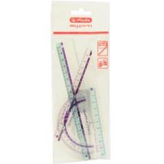 Komplet geometryczny Herlitz My.Pen 3 częsciowy