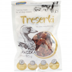 Przysmak dla psa Hilton Treserki z kaczki 