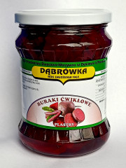 Buraki Dąbrówka ćwikłowe plastry 500g 