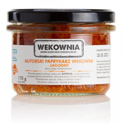 Paprykarz Wekownia autorki łagodny 170 g 