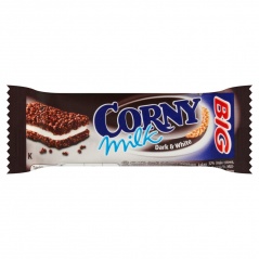 Baton corny big milk dark&white 