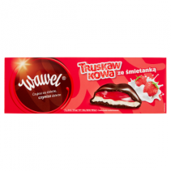 Wawel Czekolada Truskawkowa ze śmietanką 300g