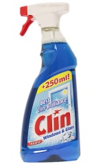 Clin windows&glass płyn blue 500+250 ml 