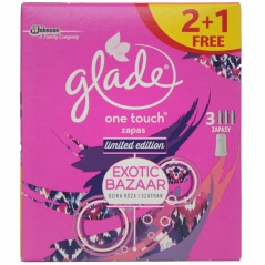 Glade mini spray exotic bazaar 2+1 - zapas 