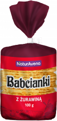 Babcianki z żurawiną 