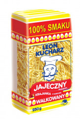 Makaron leon kucharz krajanka jajeczny z kurkumą 