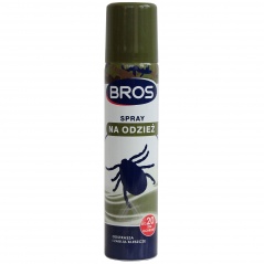 Spray bros na odzież - na kleszcze. 