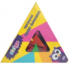 Trójkątne kredki świecowe dla dzieci 