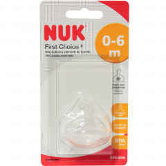 Smoczek do butelki First Choice M 0-6 miesięcy 