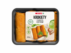Spar krokiety z kapustą i grzybami 