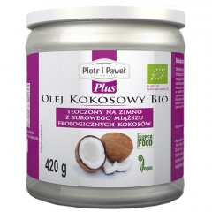 Olej kokosowy tłoczony na zimno bio 