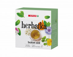 Spar herbata piramidka ziołowa bukiet ziołowy 