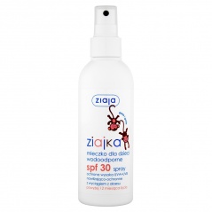 Ziajka Mleczko wodoodporne SPF 30 spray 170 ml