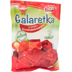 Galaretka o smaku truskawkowym -celiko 