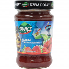 Dżem łowicz truskawka o obniżonej zawartości cukru 