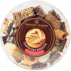 Ciastka mix koktajlowy - kruche,wafle,biszkopty 