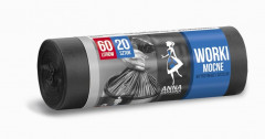 Worki Anna Zaradna na śmieci supermocne 60l / 20szt 