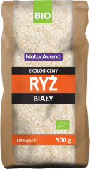 Ryż okrągły biały bio 