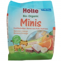 Mini batoniki banan-pomarańcza bio 