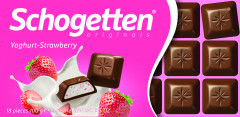 Czekolada Schogetten Jogurtowo-Truskawkowa 