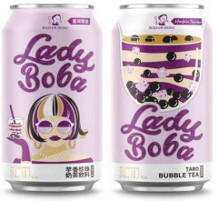 Napój gazowany lady boba bubble tea taro 315 ml 