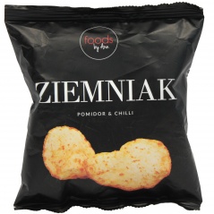 Chipsy ziemniak, pomidor, chili 