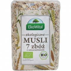 Musli 7 zbóż z amarantusem bio 