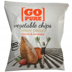 Chipsy z batatów bio - go pure 