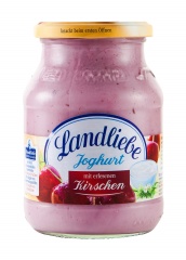 Jogurt z wiśnią słoik 500g