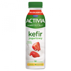 Kefir Activia drink truskawka 