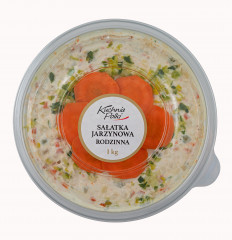 Sałatka jarzynowa rodzinna 1 KG KUCHNIA POLKI