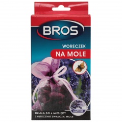 Woreczek na mole bros lawendowy 