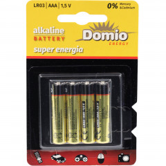 Baterie Domio alkaliczna AAA LR03 