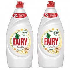 Fairy płyn do mycia naczyń rumianek z witaminą 2x900ml