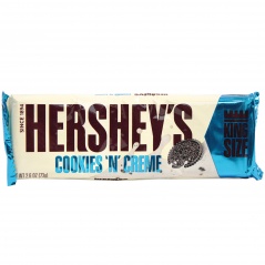 Baton cookies cream king size hershays 