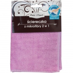 Ściereczka z mikrofibry 2w1 