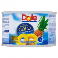 DOLE Ananas plastry 227g