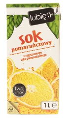 Sok pomarańczowy Lubię :) 