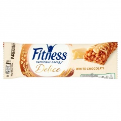 Baton fitness delice z biała czekoladą 