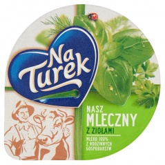 NaTurek Nasz Mleczny z ziołami 140 g