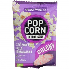 Popcorn z solą himalajską bio. 