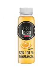 Sok 100% Fresh to go at Spar pomarańcza 